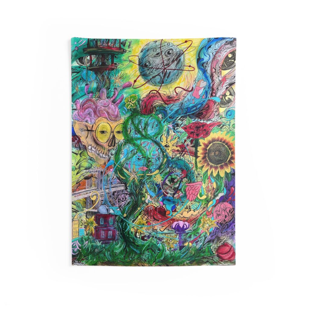 Garden of Eden Tapestry