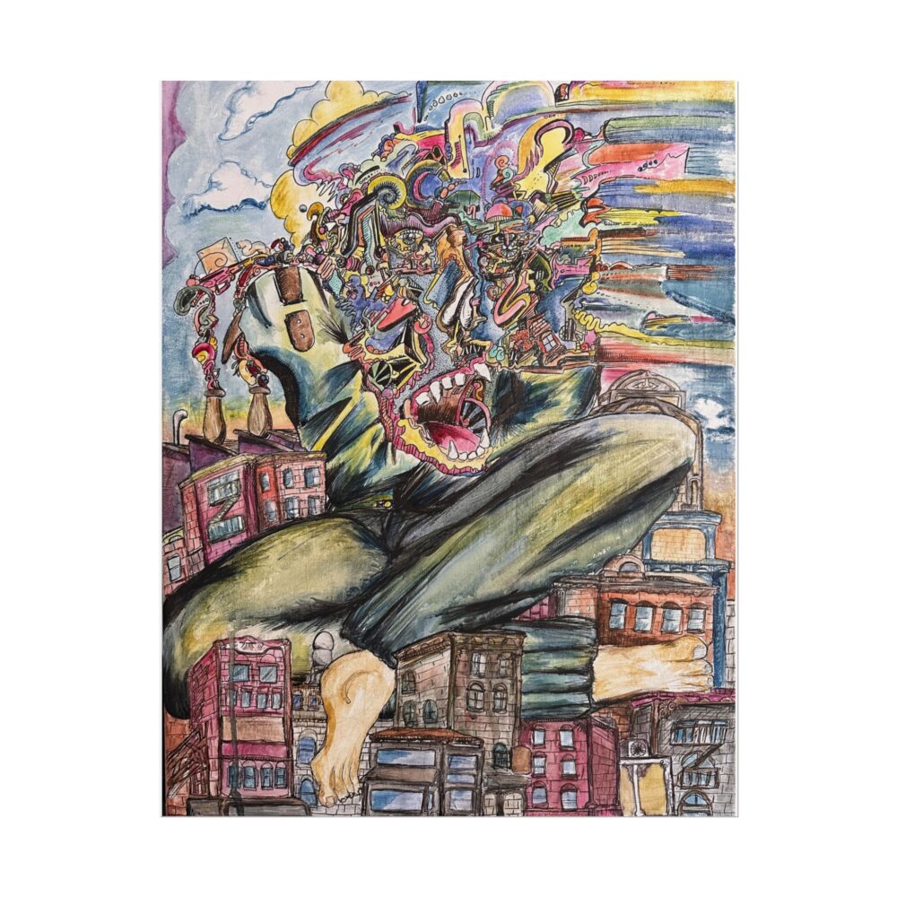 Metropolitan Madness 11" x 14"