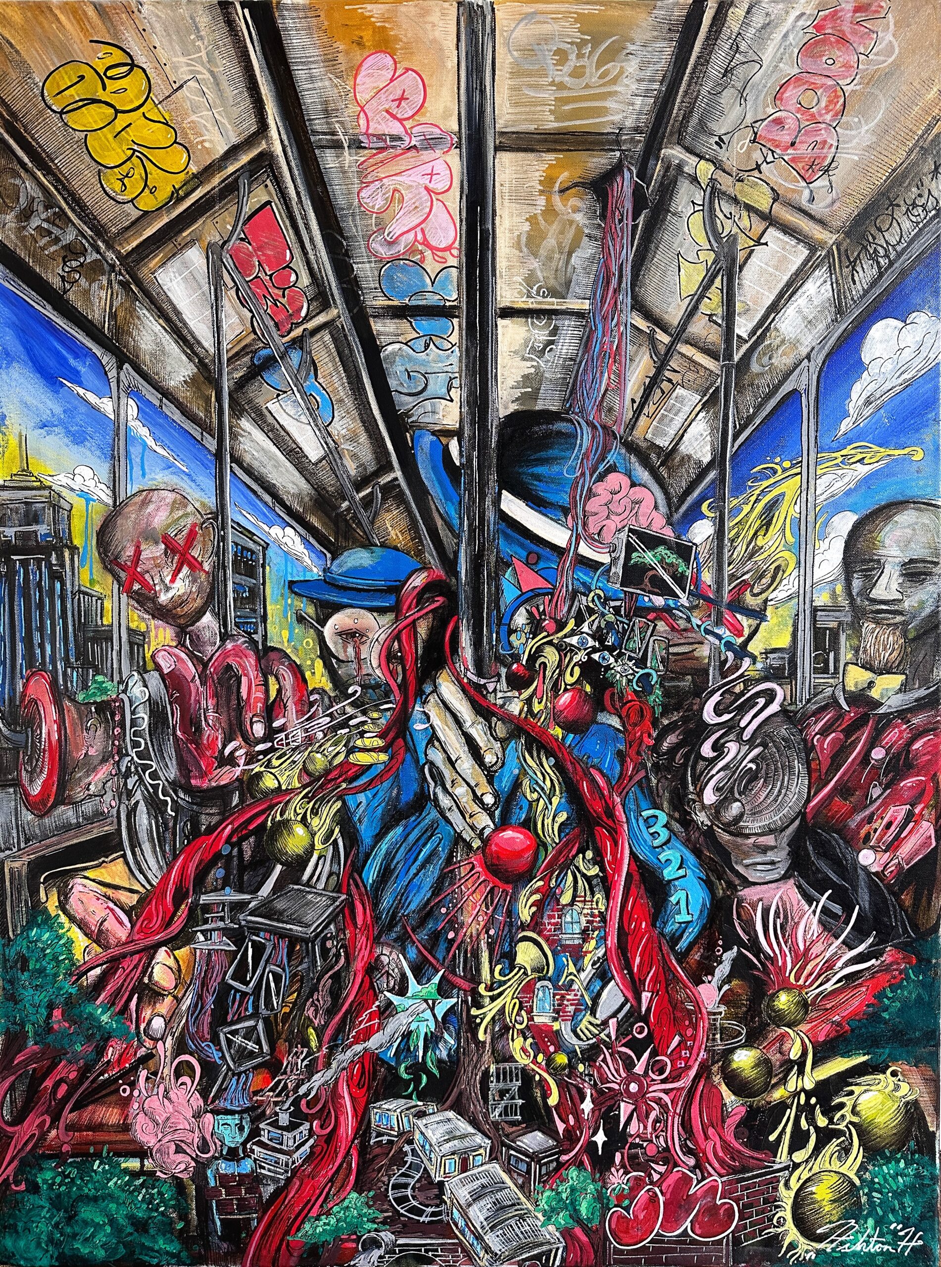 Untitled, original artwork by Ashton Herres