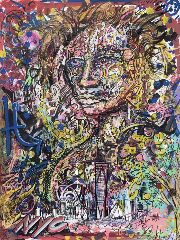 Genetic Sequence, 9x12 paper